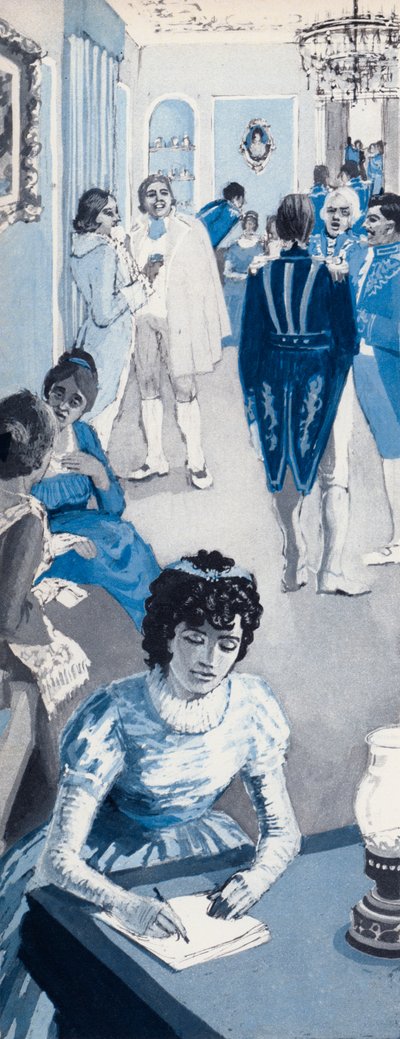 Jane Austen gik ofte ind i et hjørne for at notere stumper af samtaler af English School